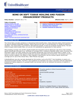 Bone or Soft Tissue Healing and Fusion Enhancement Products