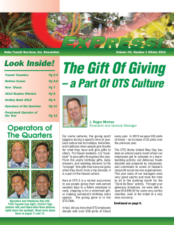 Volume XX, Number 1 Winter 2012