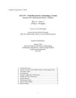 ANT 477 - University of Maine