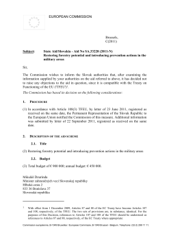 SK DDEC SA.33228 EN - European Commission