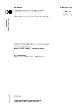 Insight Into Different Types of Patent Families