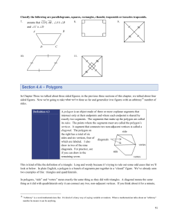 Polygons - White Crane Education