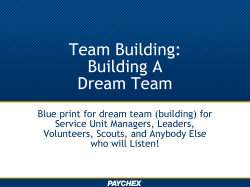 Team Building Slideshow
