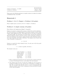 Homework 1 - Purdue University