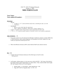 MID-TERM EXAM