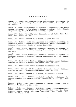 204 REFERENCES Ahmed, F., 1963: Some