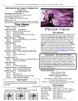 37 SUNDAY (do not change anything here, we`ll put a correct