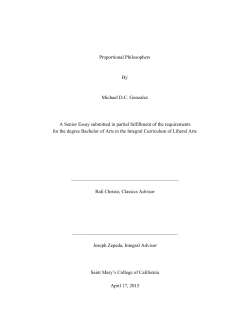 Proportional Philosophers