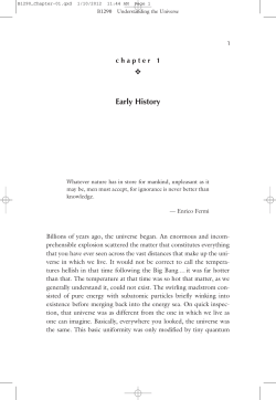 Understanding the Universe from Quarks to the Cosmos (593 Pages)