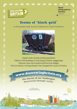 Seams of `black gold`