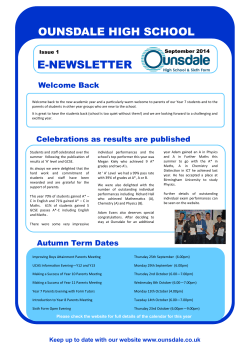 News Letter September 14
