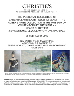 the personal collection of barbara lambrecht