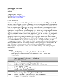 Proposed Course Syllabus Instructor: Brian Robinson Email: prof