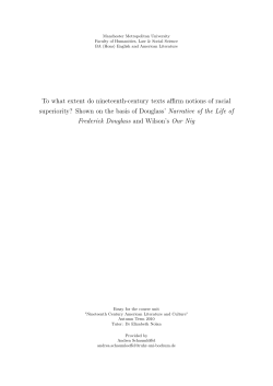 To what extent do nineteenth-century texts affirm notions of racial