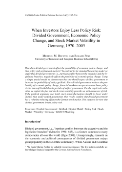 Article - Michael M. Bechtel