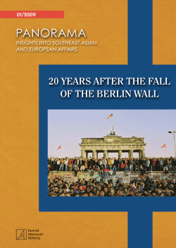 Fall of the Berlin Wall - Konrad-Adenauer