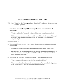 state hearing questions 2005 &ndash; 2006