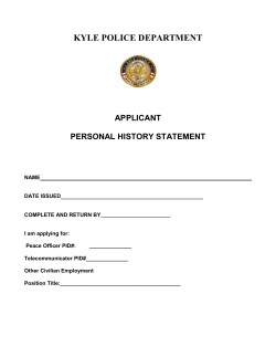 kyle police department