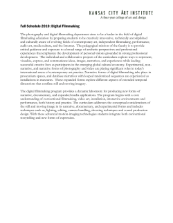 Photography and New Media (Digital Filmmaking)