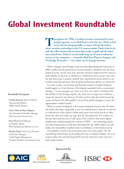 Global Investment Roundtable
