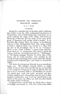 Among the venerable and, at the least, poetic traditions that cluster