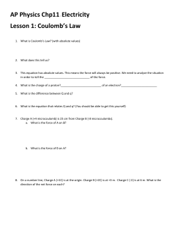 AP Physics Chp11 lesson 1 finished