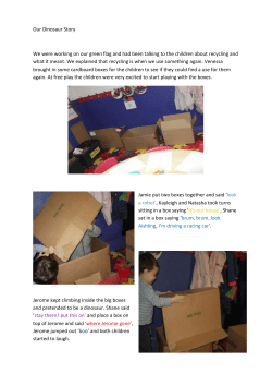 Our Dinosaur Story - Early Childhood Ireland