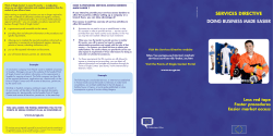 Services Directive - Doing business made easier