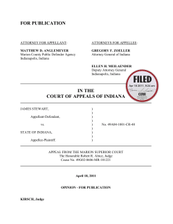 James Stewart v. State of Indiana