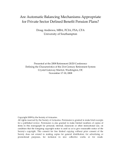 Are Automatic Balancing Mechanisms Appropriate for Private Sector