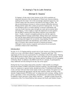 clm45ms-xi jinping`s trip to latin america
