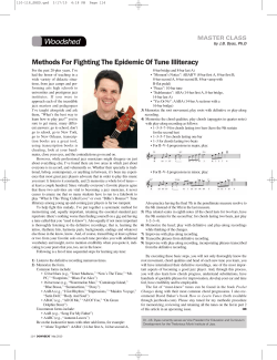 Guide to Tune Learning - International Jazz Day