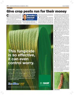 This fungicide is so effective, it can even control worry.