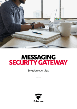 Solution Overview - F