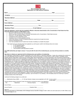 University of Florida Agreement