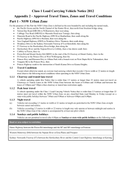 Class 1 Load Carrying Vehicle Notice 2012 - Appendix 2