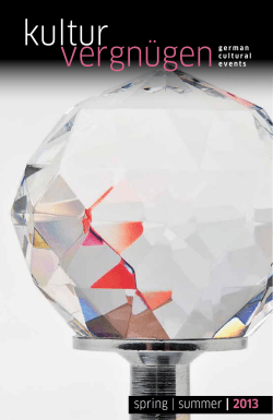 kultur vergn&uuml;gengerman - Goethe