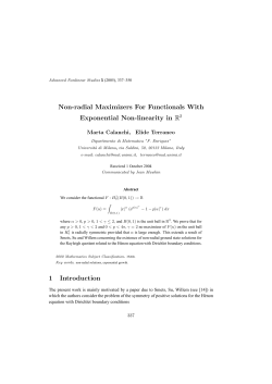 Non-radial Maximizers For Functionals With Exponential Non