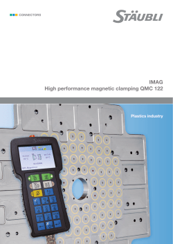IMAG High performance magnetic clamping QMC 122
