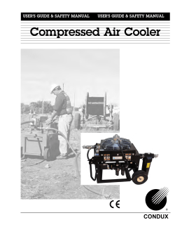 Compressed Air Cooler - Condux International