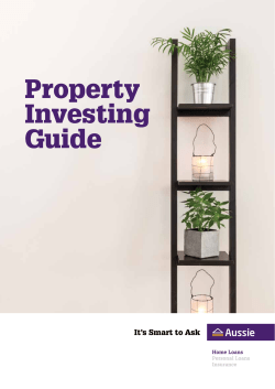 First Home Buyer`s Guide Property Investing Guide