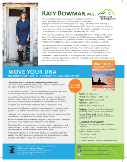 Katy Bowman Catalog - Sylvia Hayse | Sylvia Hayse