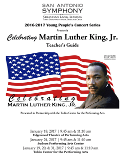 Celebrating Martin Luther King, Jr.