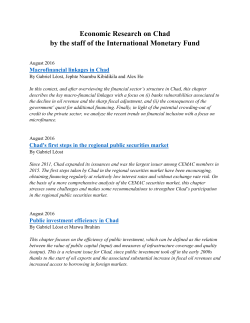 Economic Research on Chad