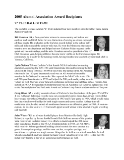 2005 Alumni Association Award Recipients