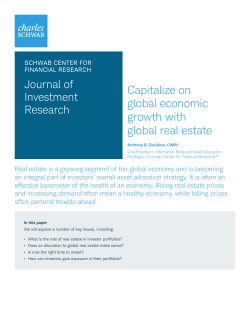 Capitalizing on Global Real Estate
