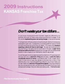 Franchise Tax Forms and Instructions K-150 2009