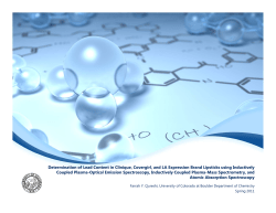 QureshiF Lead in Lipstick - University of Colorado Boulder