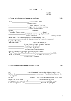test paper 1 - Dijaski.net