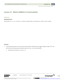 Lesson 11 - EngageNY